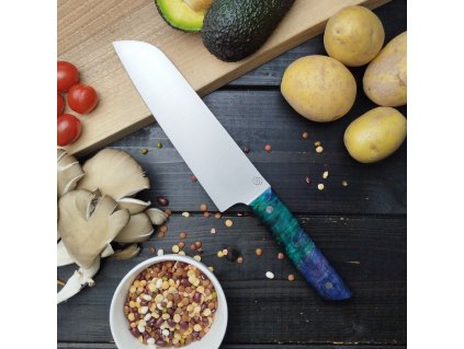 Santoku - 18 cm, javor, ocel N690
