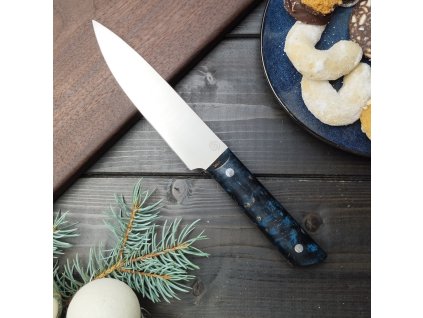 Střední kuchyňský nůž - 14 cm, bříza, ocel N690