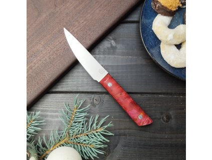 Malý kuchyňský nůž – 9 cm, javor, ocel N690