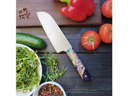 Santoku - 14 cm, javor, ocel N690