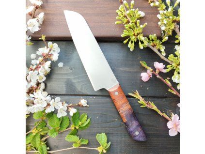 Santoku - 18 cm, javor, ocel N690