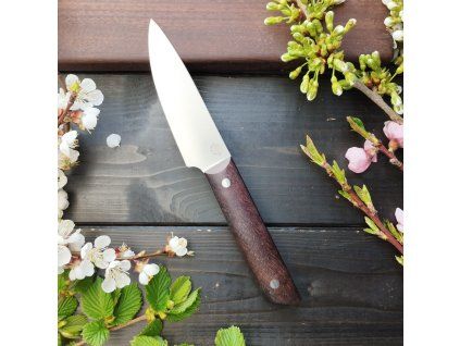Malý kuchyňský nůž – 11 cm, topol, ocel N690