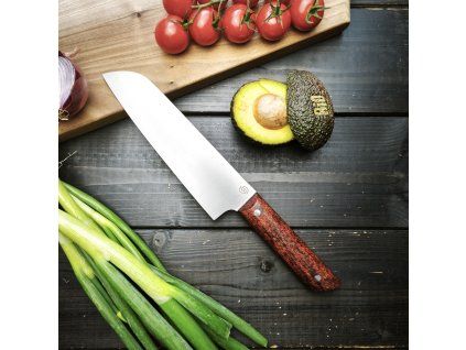 Santoku - 18 cm, ambulu, ocel N690