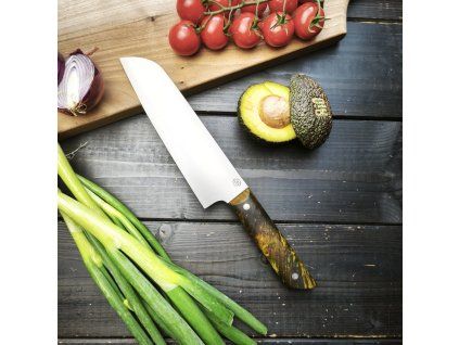 Santoku - 18 cm, javor, ocel N690