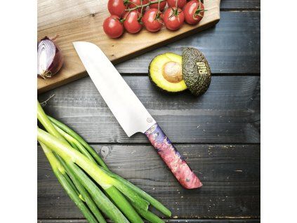 Santoku - 18 cm, javor, ocel N690