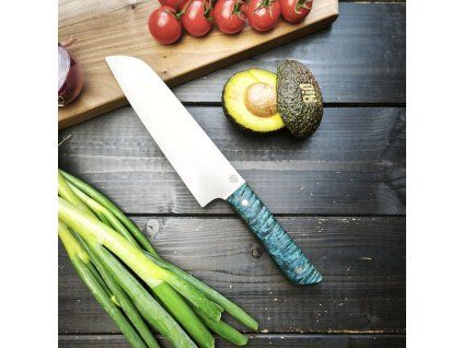 Santoku - 18 cm, javor, ocel N690