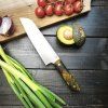 Santoku - 18 cm, javor, ocel N690