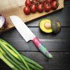 Santoku - 14 cm, buk, ocel N690