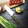 Santoku - 14 cm, buk, ocel N690