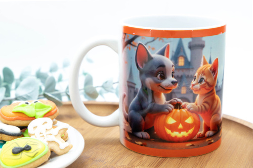  Pro radost sobě nebo vašim nejbližším – originální hrnek s Halloweenský motivem (3)