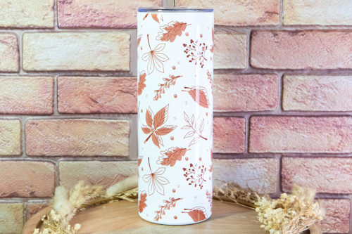  Stylový termo kelímek KudrnkaART s podzimním motivem – pro horkou kávu i ledové drinky. Design, co má duši, a funkčnost, co vydrží (2)