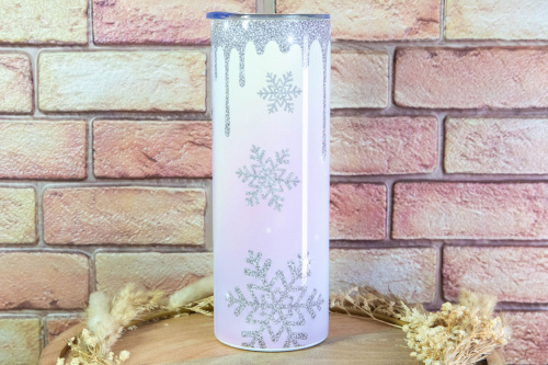 Stylový termo kelímek KudrnkaART s třpytivým zimním motivem – pro horkou kávu i ledové drinky. Design, co má duši, a funkčnost, co vydrží (2)
