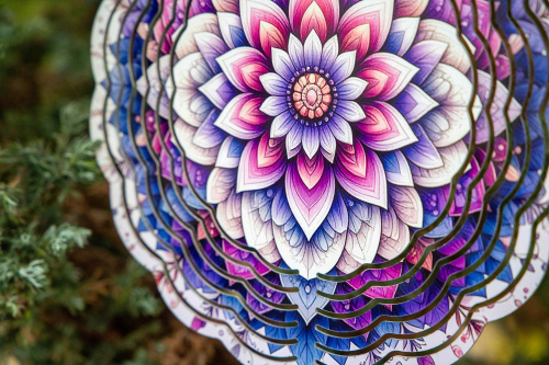  Mandala je kruhový obrazec, který má hluboký duchovní a symbolický význam. V sanskrtu slovo "mandala" znamená "kruh" a často se používá v hinduismu a buddhismu jako nástroj meditace a koncentrace (3)