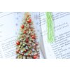 Záložka do knihy průsvitná – vánoční stromek s dárky 2 2