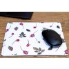 Klasická podložka pod myš v originálním designu KudrnkaART. Motiv: růžičky na světlém podkladu 4