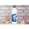 Cestovní hliníková láhev 750 ml s potiskem – pejsci