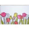 Klasická podložka pod myš v originálním designu KudrnkaART. Motiv: barevné tulipány 2
