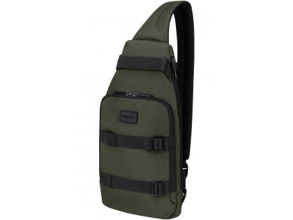 Samsonite SACKMOD Sling Taška přes rameno Zelená Foliage Green 39cm 4L