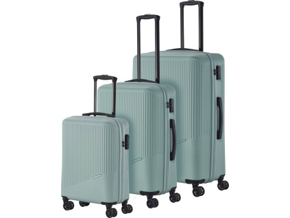Travelite BALI Sada 3 kufrů 55/67/77cm Zelená Mint