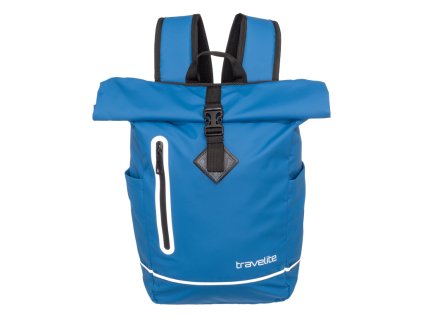 Travelite Basics Batoh Roll-up Plane Modrý 19L