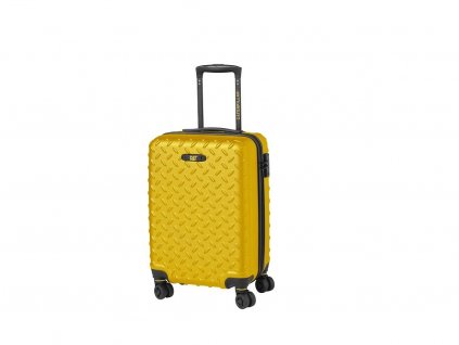 CAT cestovní kufr Industrial Plate 54cm - žlutý