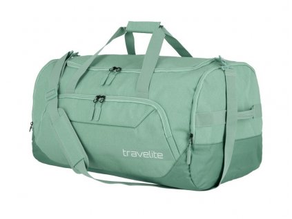 Travelite Kick Off Duffle Cestovní taška L 60cm Zelená Sage