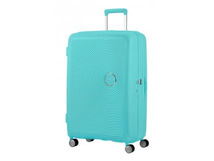 1657 american tourister soundbox 77cm modra spinner rozsiritelny