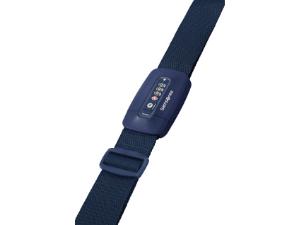 Samsonite Ta Revolution Popruh na zavazadlo TSA 180cm Modrá Midnight Blue