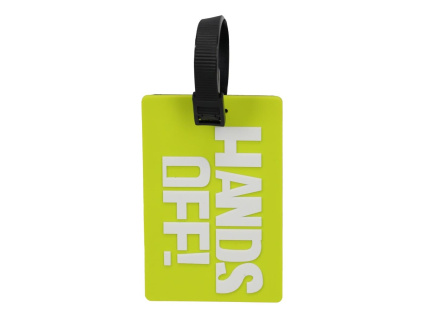 Travelite Jmenovka visačka na kufr PVC Zelená Lime