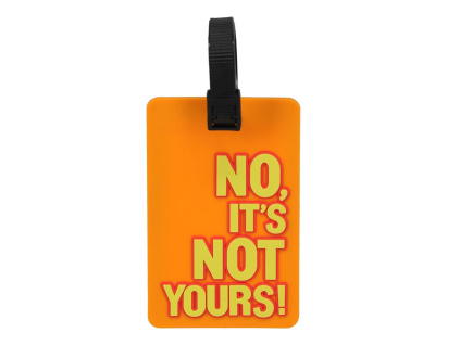 Travelite Jmenovka visačka na kufr PVC Oranžová