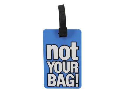 Travelite Jmenovka visačka na kufr PVC Modrá