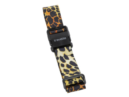 Travelite Print Popruh na zavazadlo Béžová 210cm