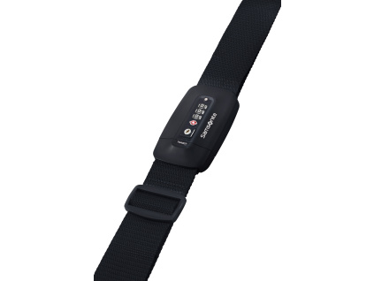 Samsonite Ta Revolution Popruh na zavazadlo TSA 180cm Černá