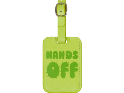 American Tourister Jmenovka visačka na zavazadla 2ks Zelená Hands Off