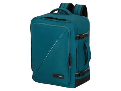 American Tourister TAKE2CABIN Batoh M 45cm Tyrkysová Totally Teal 38L