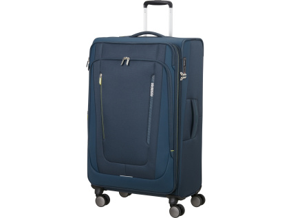 American Tourister WANDERLITE Spinner 79cm Modrá Dark Navy Rozšiřitelný 108/123L