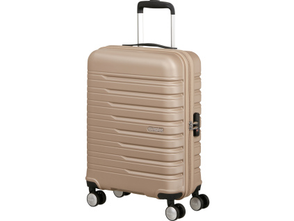 American Tourister FLASHLINE Spinner 55cm Zlatá Ivory Gold 32L