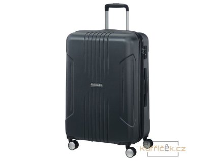 2842 american tourister tracklite spinner rozsiritelny 67cm seda