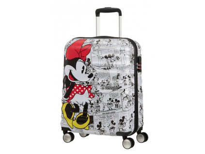 2962 american tourister wavebreaker disney spinner 55cm minnie comics white