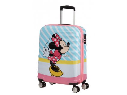 2974 american tourister wavebreaker disney spinner 55cm minnie pink kiss