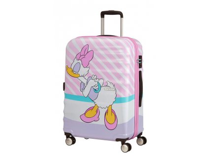 2986 american tourister wavebreaker disney spinner 67cm daisy pink kiss