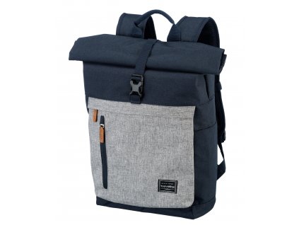 4996 travelite basics roll up backpack navy grey