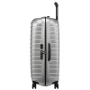 1036 3 samsonite skorepinovy kufr proxis l stribrna 98 l
