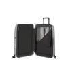 1036 1 samsonite skorepinovy kufr proxis l stribrna 98 l