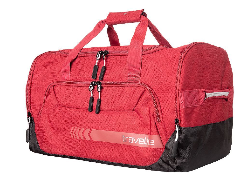 Travelite Kick Off Duffle Cestovná taška M 50cm Červená