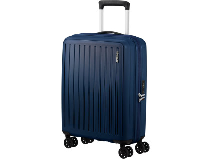 17908 american tourister rejoy spinner 55cm modry navy blue 35l