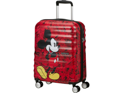 17641 american tourister wavebreaker disney spinner 55cm mickey comics red