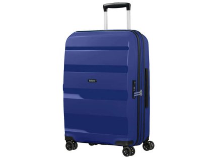 1078 american tourister skorepinovy kufr bon air dlx m exp tmave modra 66 73 l