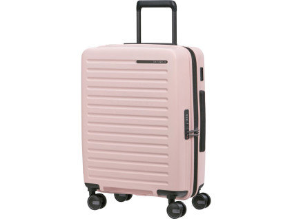 17325 3 samsonite restackd spinner 55cm ruzovy rose rozsiritelny