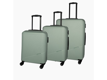Travelite BALI Sada 3 kufrov 55/67/77cm Zelená Mint